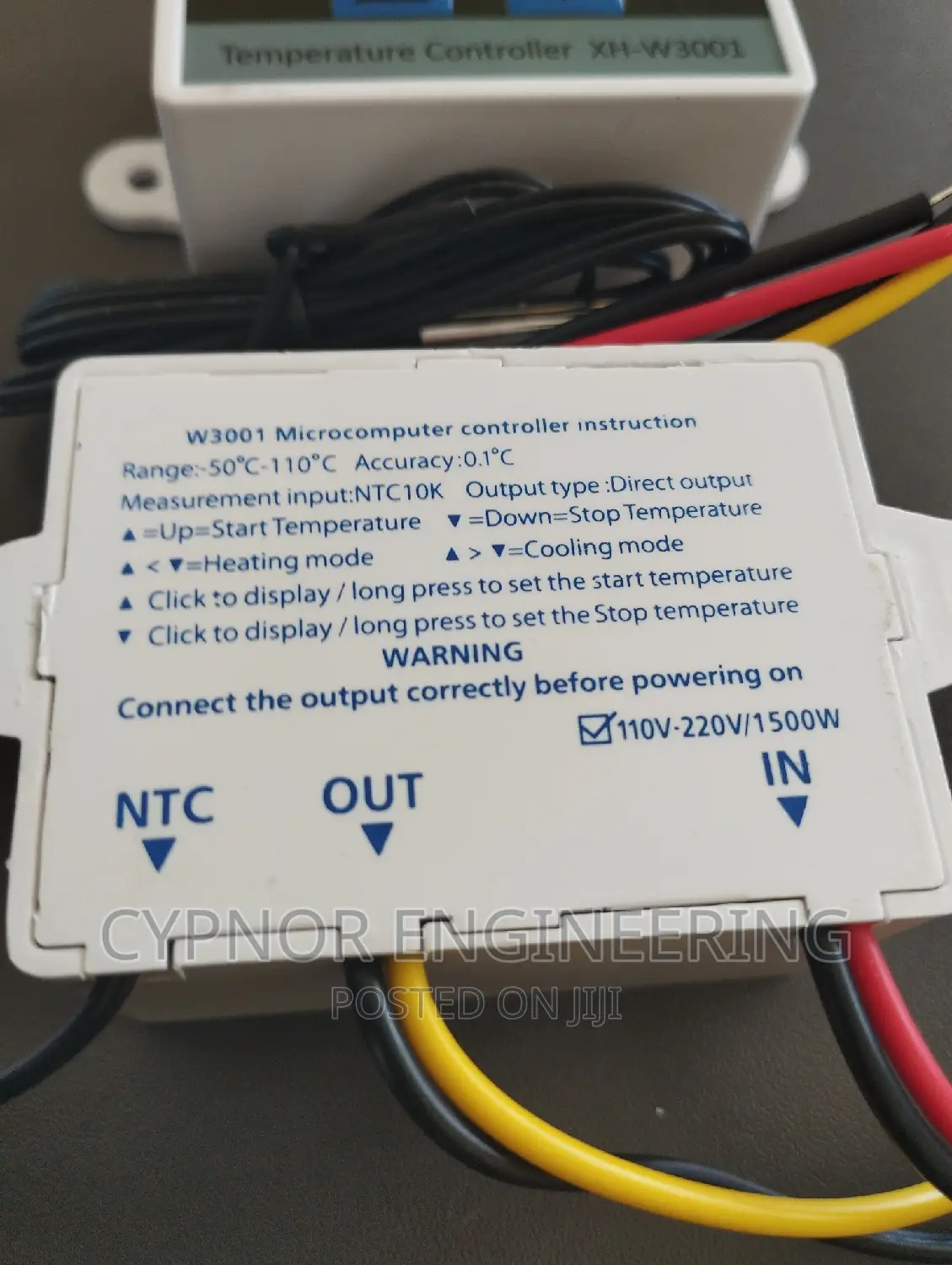 Chiller Temperature Controller