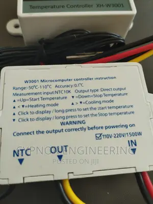 Resatable Temperature Controller