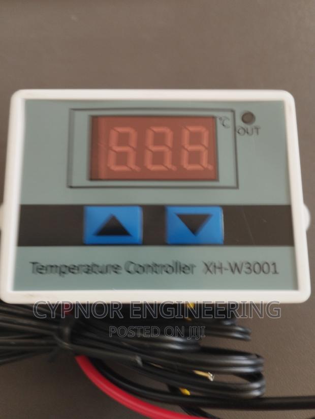 Minimum and Maximum Setable Temperature Controller - main view