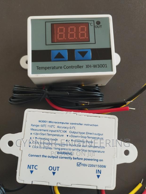 Digital Thermostat - main view