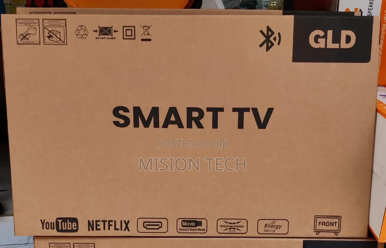 GLD 43" Inch Smart Android Frameless Tv With Bluetooth