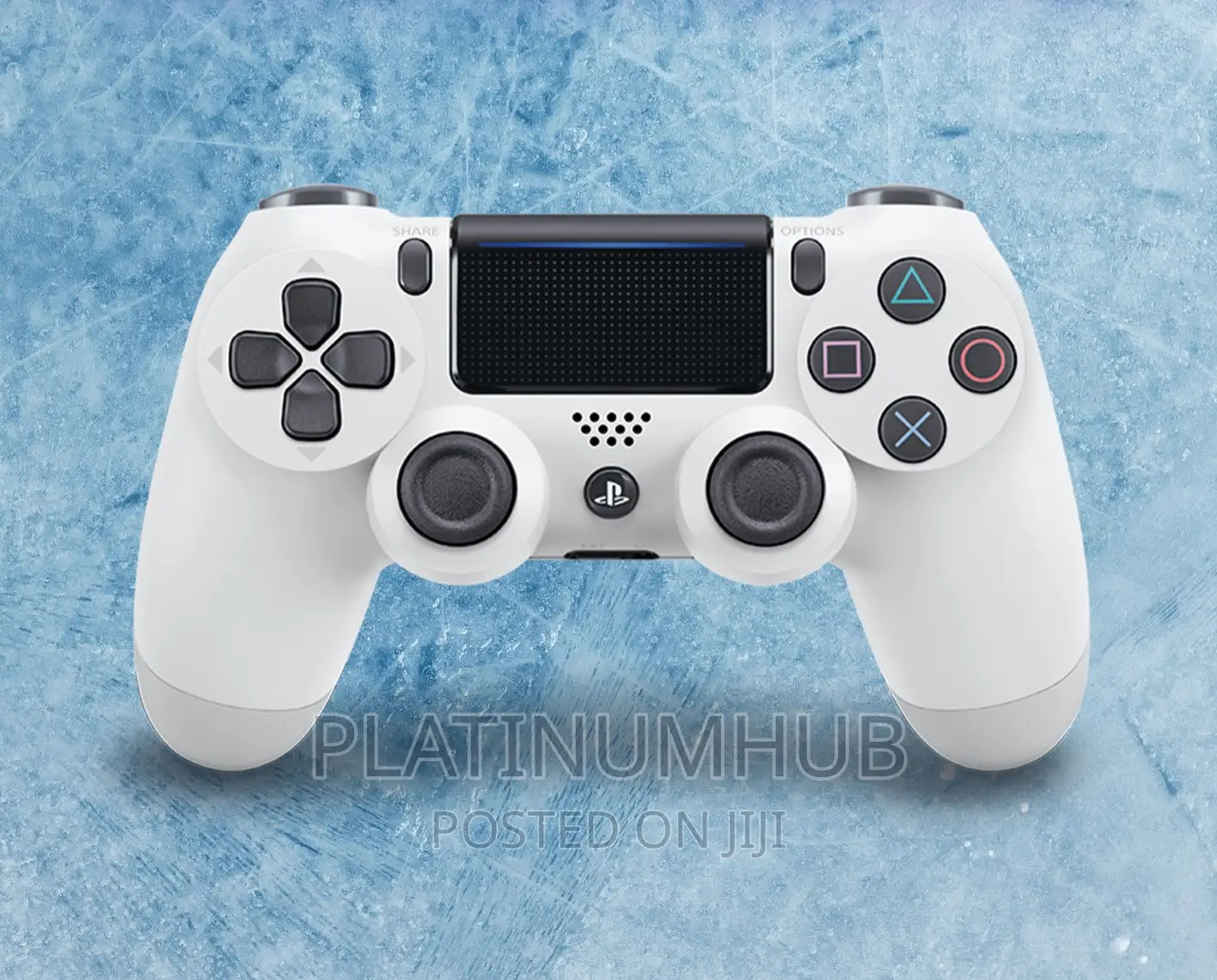 Play Station 4 Gaming Controller White W2