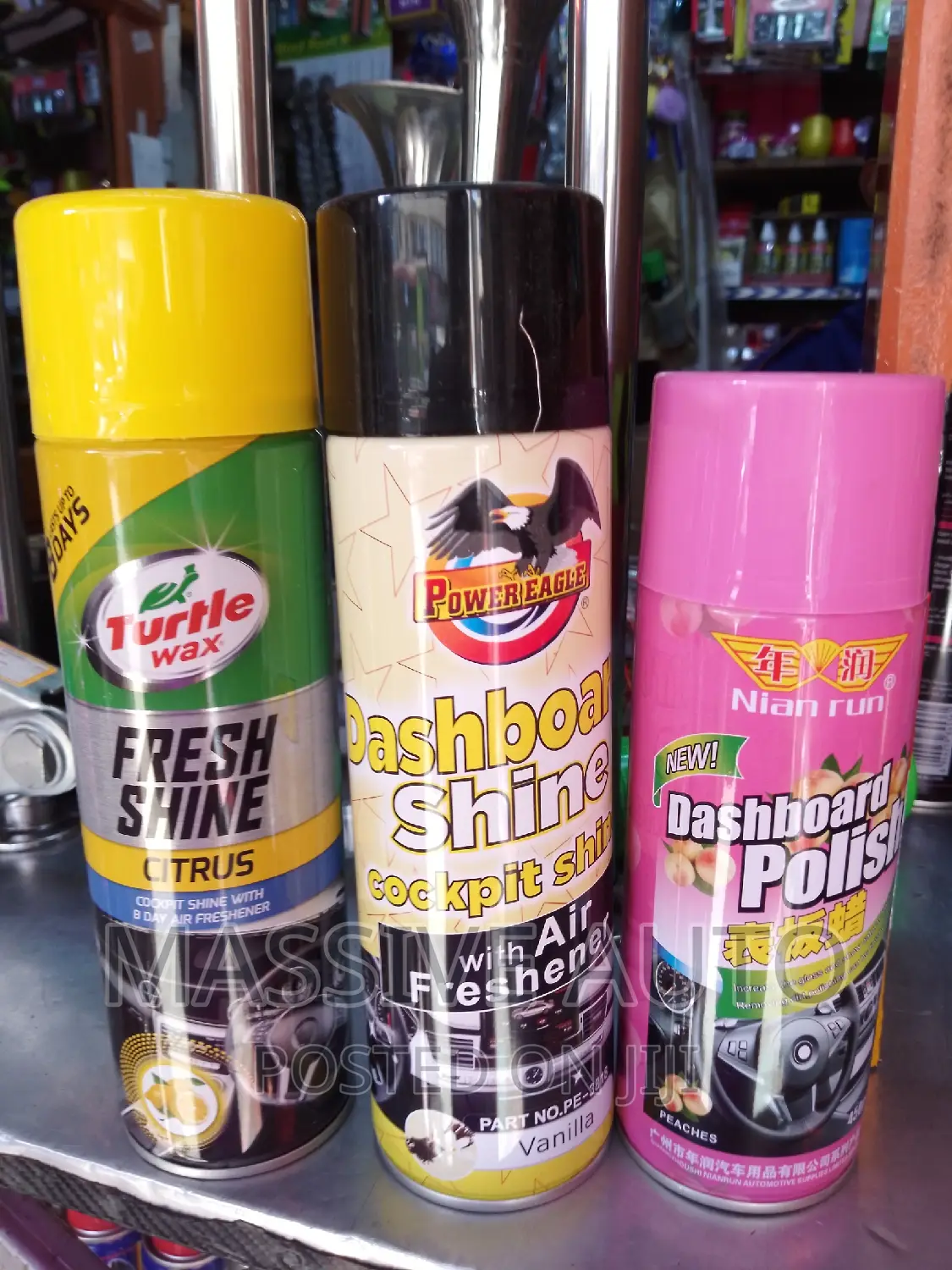 Cockpit Shine/ Turtle Wax Shine Dashboard Cleaner Polish
