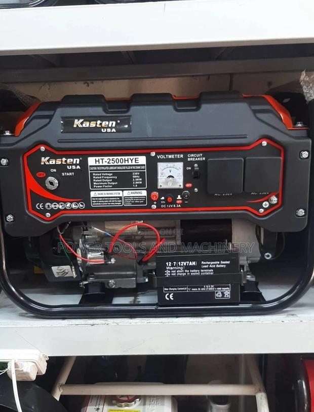 Kasten 2.5kva Petrol Generator Key Start