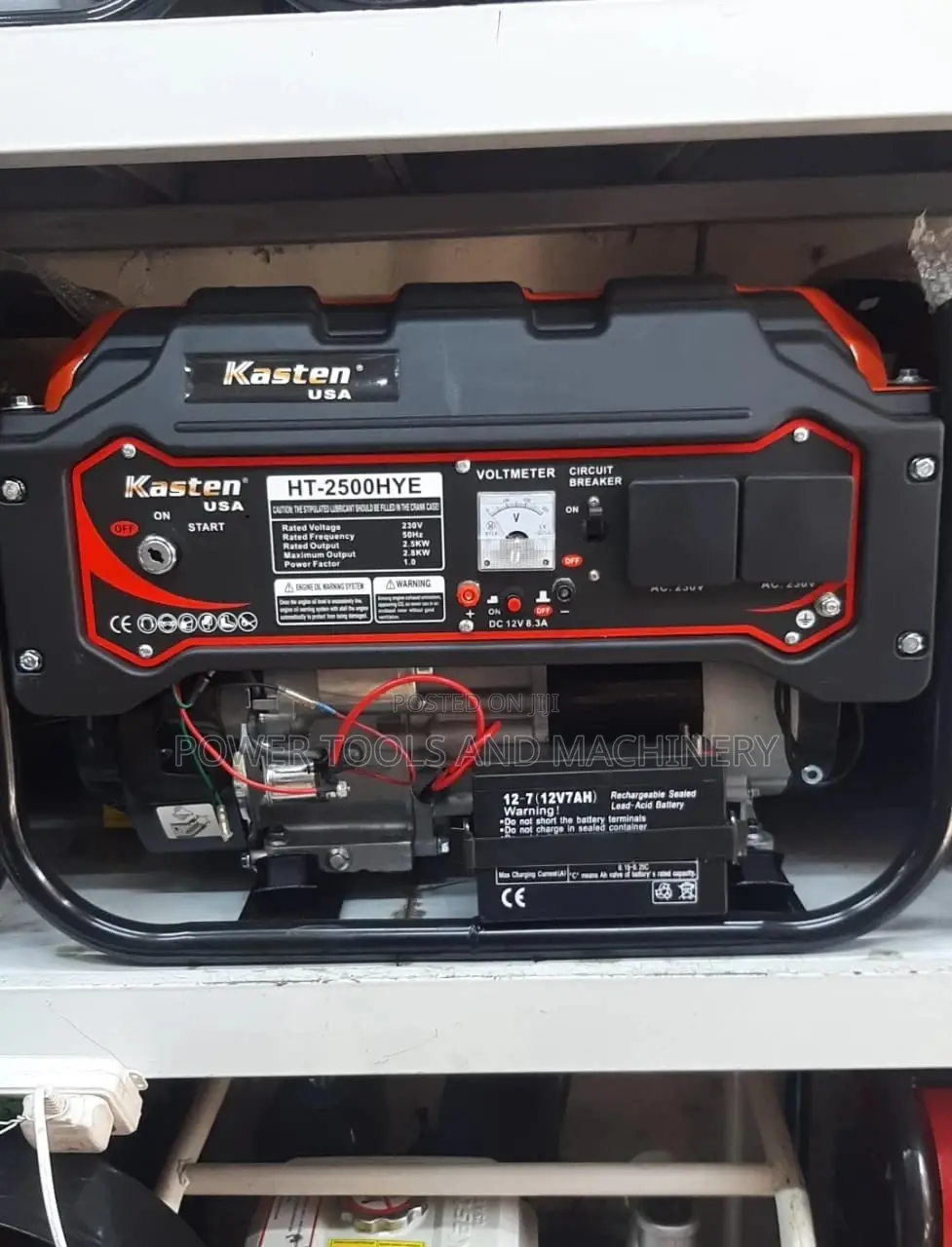 Kasten 2.5kva Petrol Generator Key Start