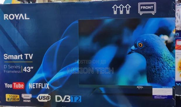 Royal Frameless 43 Inches Smart Android Tv - main view