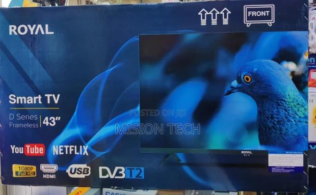 Brand New Frameless Royal 43 Inches Smart Android Tv