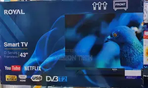 Brand New Frameless Royal 43 Inches Smart Android Tv