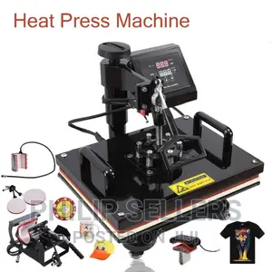 8 In 1 Digital T-shirt Heat Press Transfer Sublimation Printing