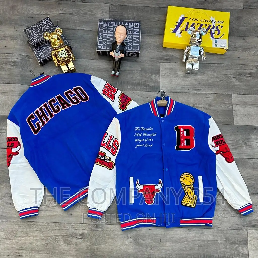 Chicago Bulls Lakers Nba Basketball Games College Jacket