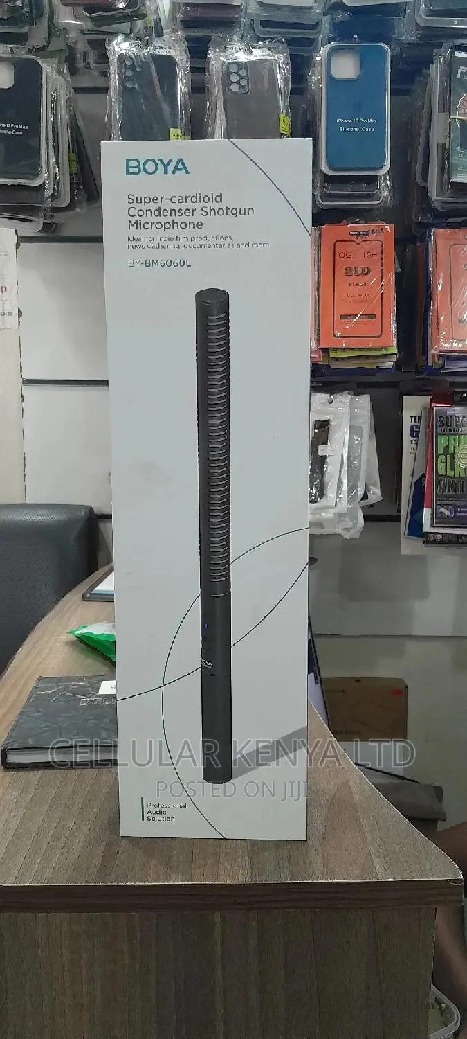 Boya by-Bm6060l Shortgun Microphone