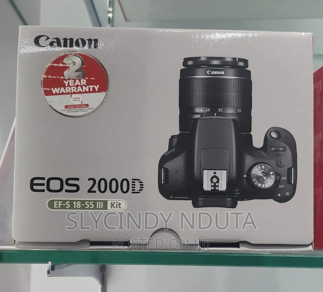 Canon EOS 2000D Camera