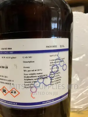 Nitric ACID 69-72% Lr 2.5L Griffchem