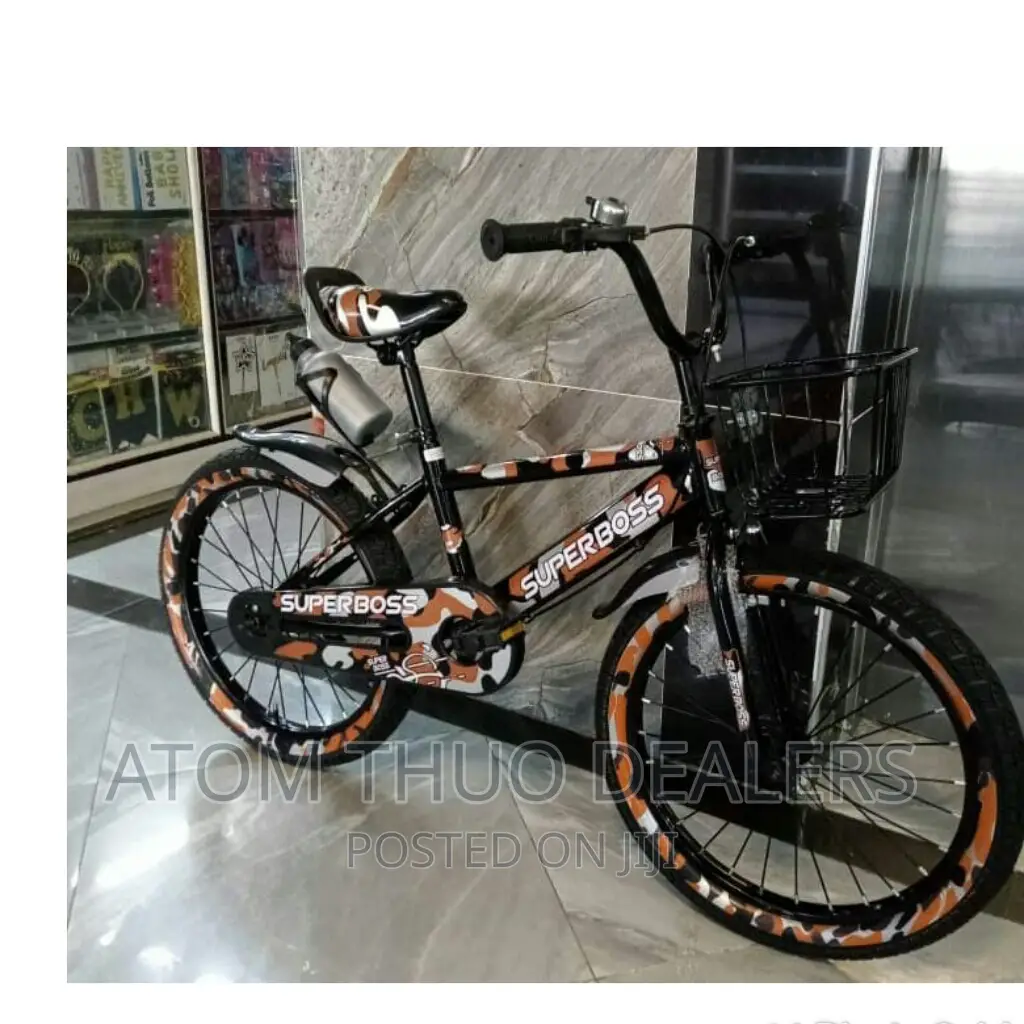 Size 20 Super Boss Bike-Brown Black