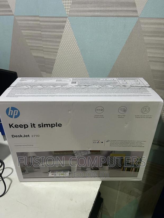 HP Deskjet 2710 All-in-One Printer With Wireless Printing - thumbnail 4