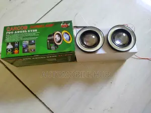 2pcs Angel Eye Foglights White Yellow Green