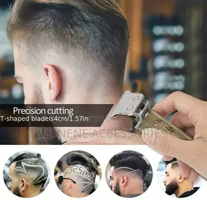 Pro Rechargeable Hair Smart Trimmer Clipper Men Vintage T9