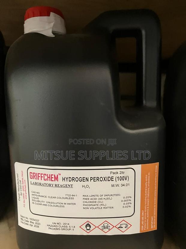 Hydrogen Peroxide 100v 2l - Local Pack
