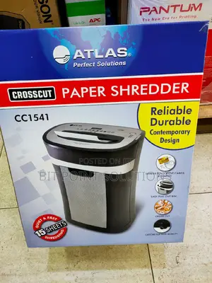 15 Sheets Atlas Paper Shredder Cc1541 '! 15sheets Shredder