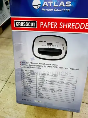 Atlas 15sheets Shredder Cc1540 (Atlas 15 Sheets Shredder )
