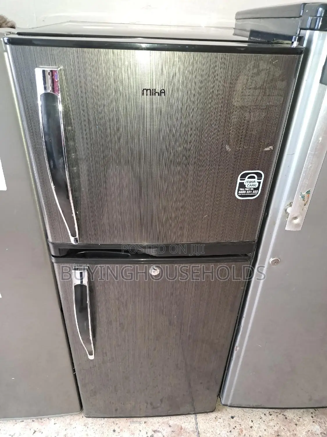 Mika 120L Two Door Fridge
