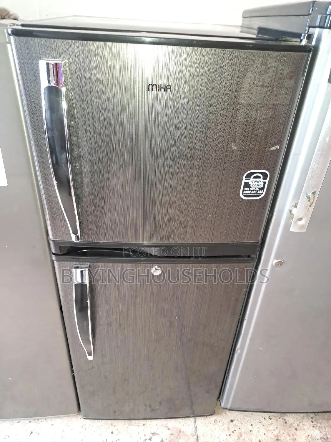 Mika 120L Two Door Fridge