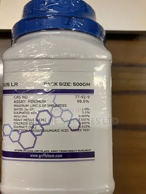 Anhydrous Citric Acid 500G for Lab Use