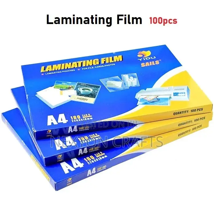 100 X A4 Laminating Pouches
