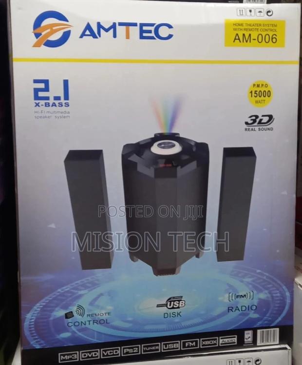 Amtec 2.1 X-Bass Multimedia Sound System - main view