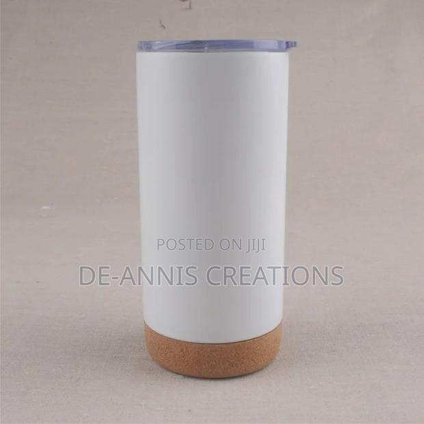New Design 450ml Wooden Base Travel Mug - thumbnail 3