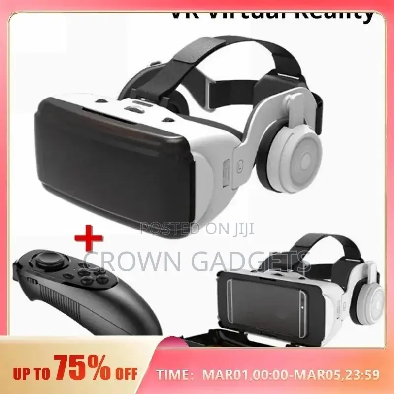 VR SHINECON 3D VR Headset Virtual Reality Video Movies Ga