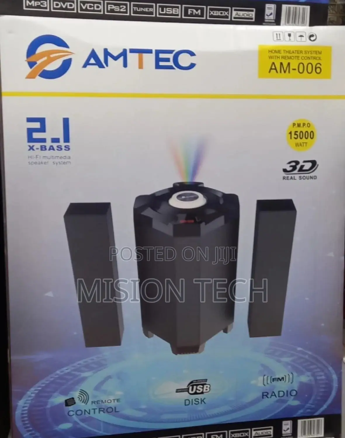 Amtec 006 Remote Control Sound System
