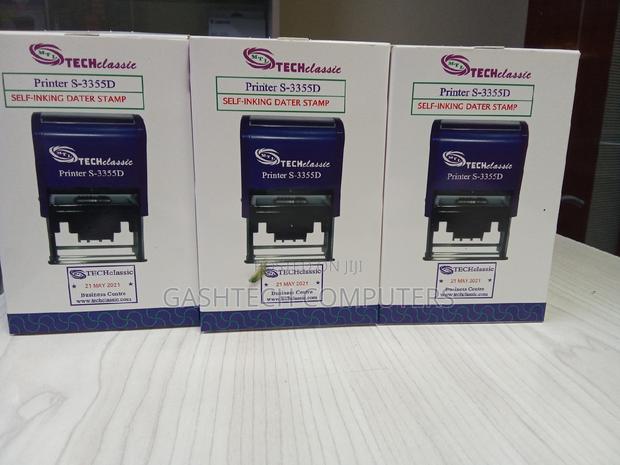 `~` Self Inking Stamp, Square, Oval Circle - main view