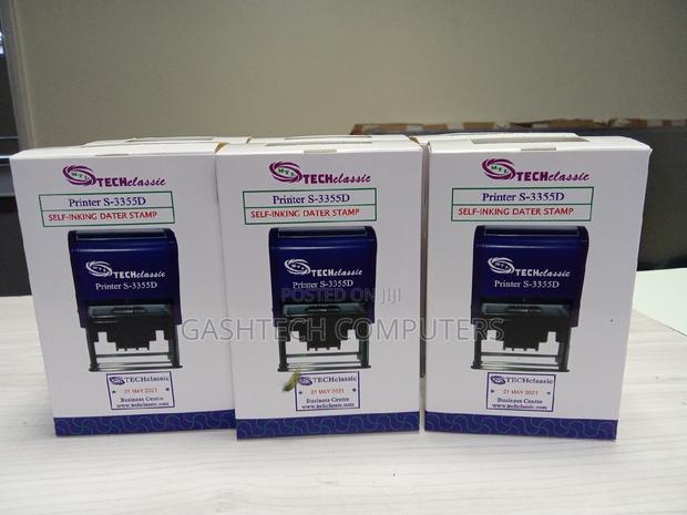 `~` Self Inking Stamp, Square, Oval Circle - thumbnail 3