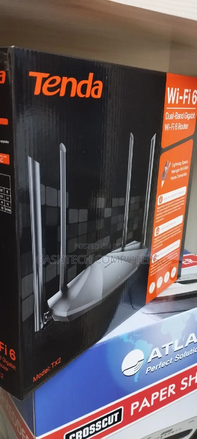 Tenda TX2 Pro Dual-Band Gigabit Wi-Fi 6 Router