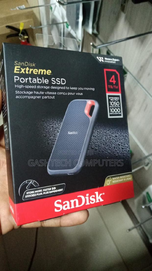 Sandisk E61 Extreme Portable External Ssd V2 4tb - main view