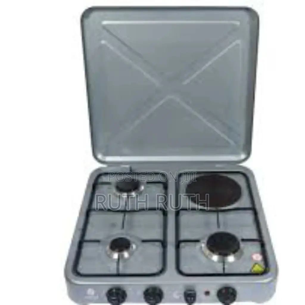 Nunix 4 Burner Gas Cooker