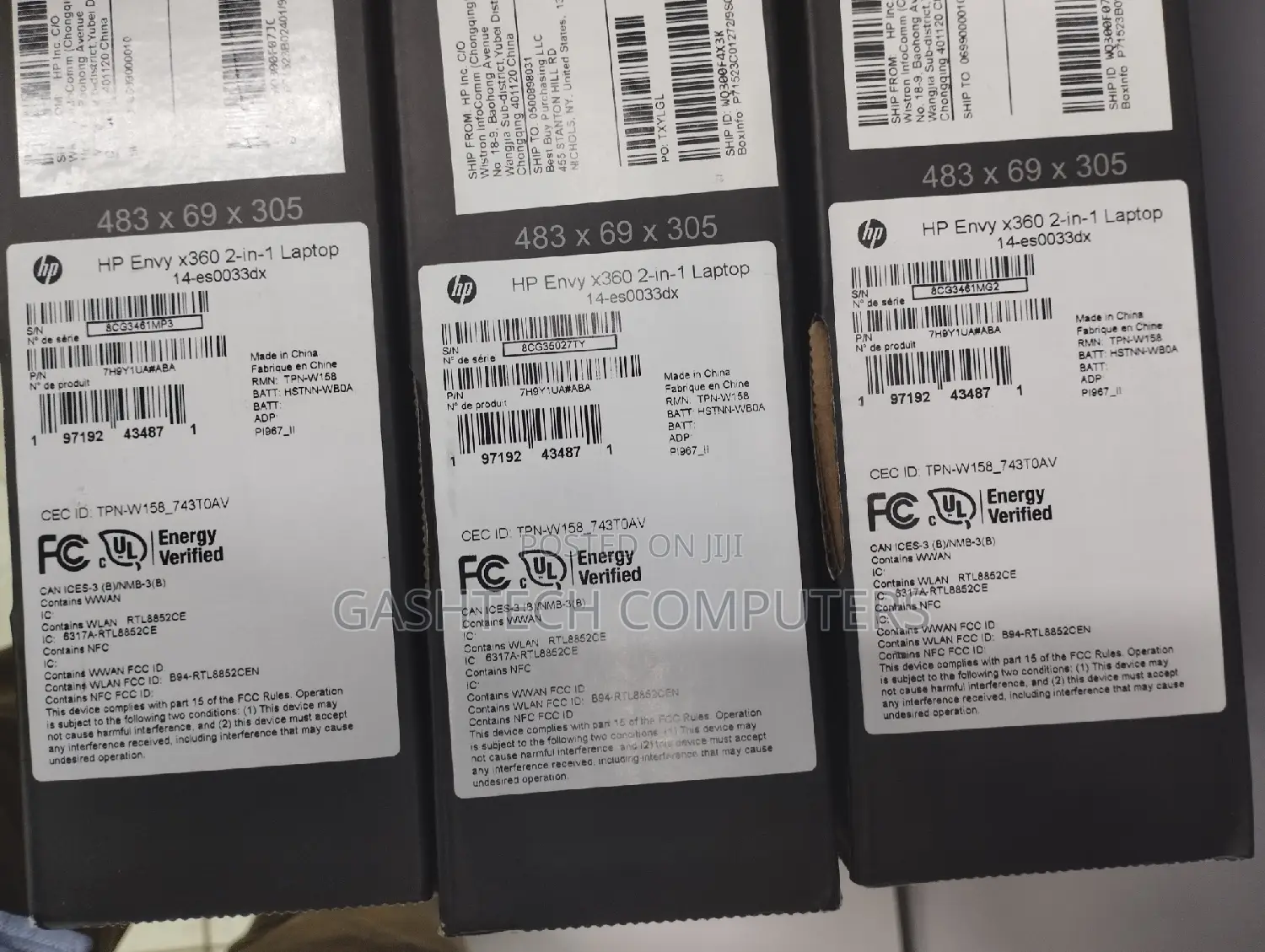 New Laptop HP Envy 14 16GB Intel Core I7 SSD 1T