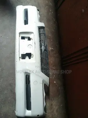 Toyota Mark X Earlier Model White Front Bumper