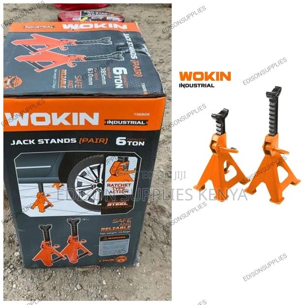 Jack Stand Set Wokin 6 Ton Jack Stands 2pcs Heavy Duty