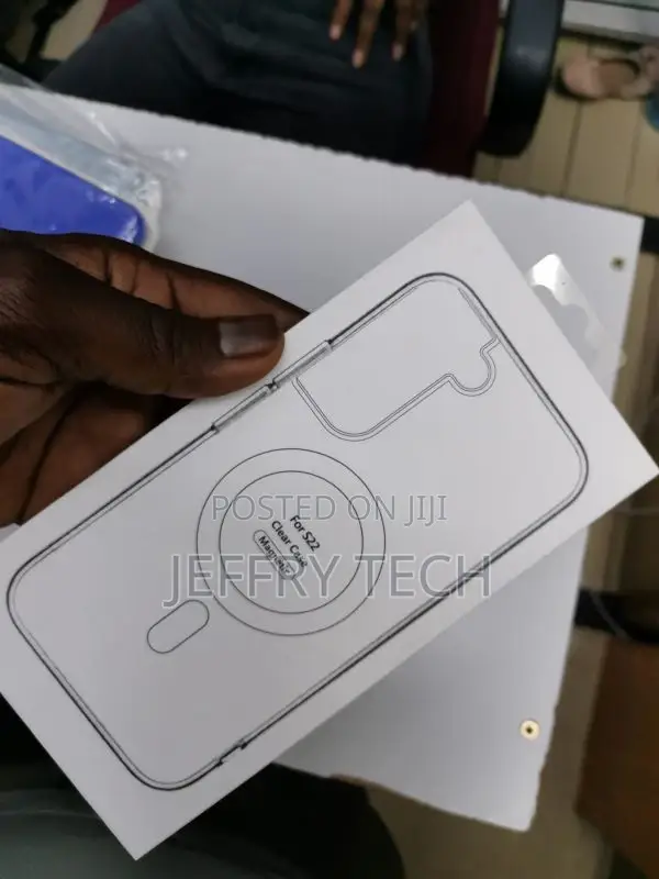 Clear Back for for Samsung Galaxy S22 Case, Slim Magnetic P