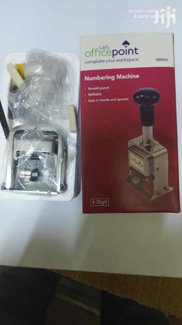 Office Point Numbering Machine 6digits