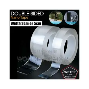 3/5cm Strong Double Sided Tape Clear Nano Magic Tape