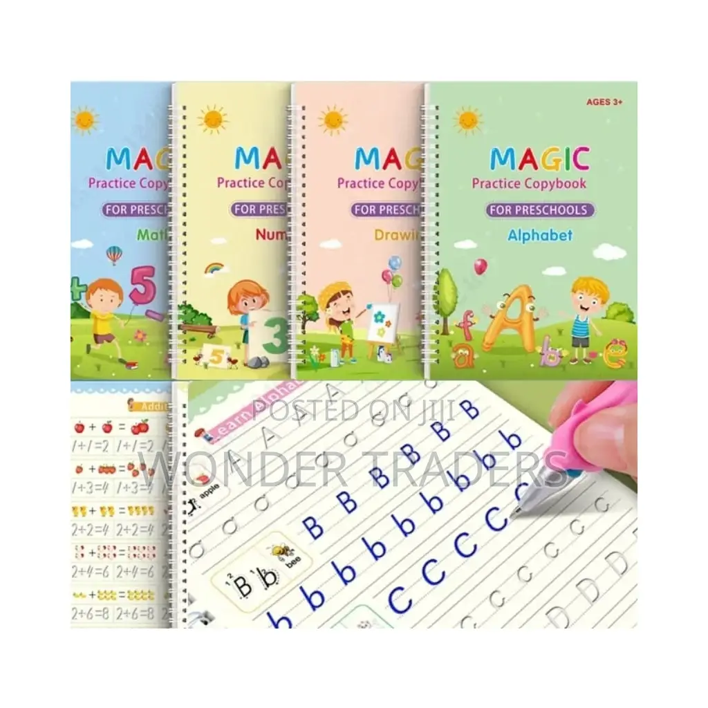Kids Practice Sank Magic Books