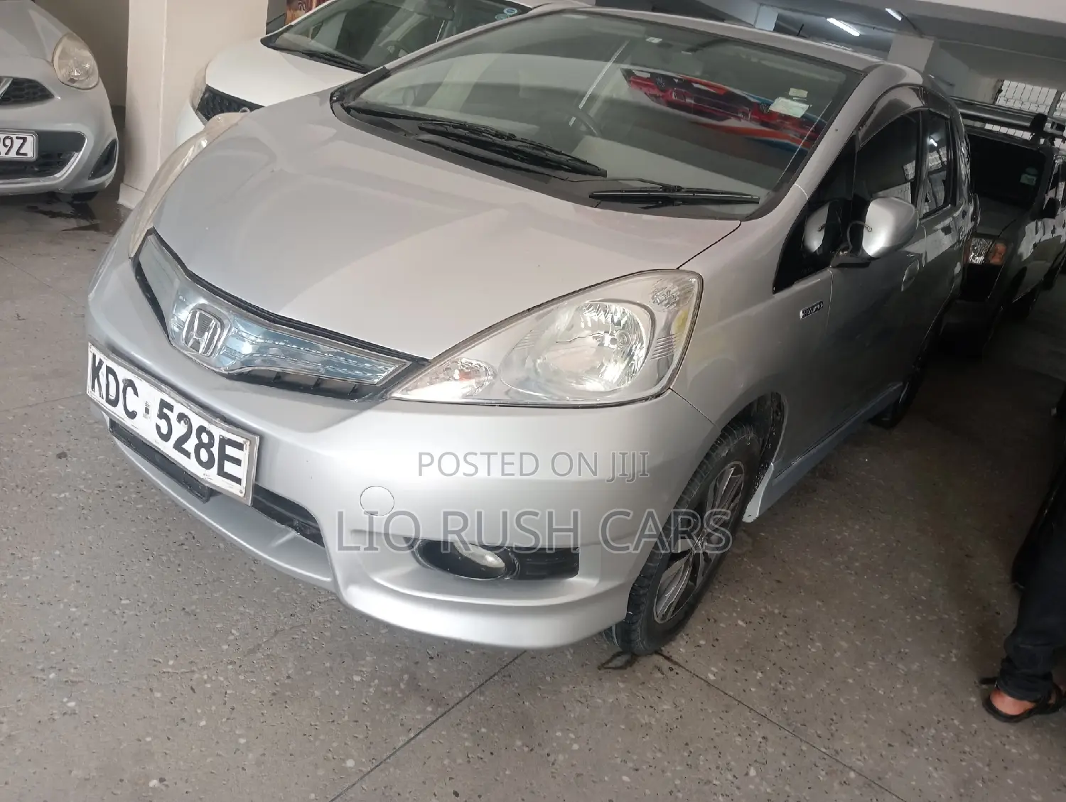 Honda Fit Shuttle 2014 Silver