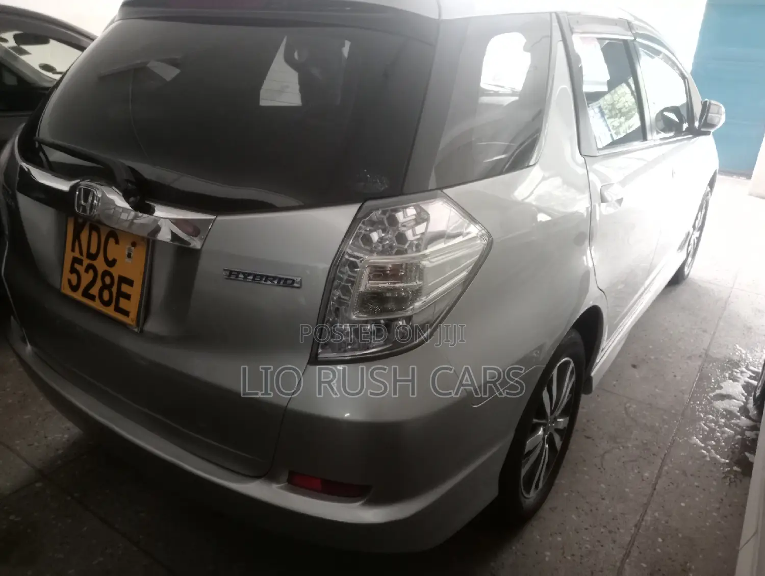 Honda Fit Shuttle 2014 Silver