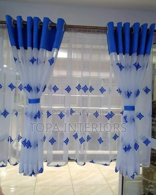 Kitchen Curtains Set for Short Kitchen Window Curtains - main view
