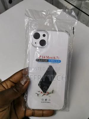 Shockproof iPhone 14 PLUS Tpu Case - Transparent - thumbnail 2