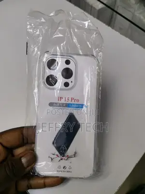iPhone 15 PRO Max Shockproof Tpu Case - Transparent