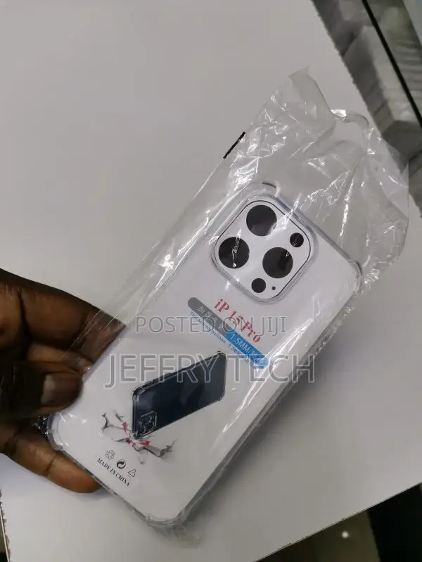 iPhone 15 PRO Max Shockproof Tpu Case - Transparent
